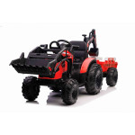 Elektrický traktor 720-T - červený